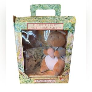 Peter Rabbit Nursery Book and Plush Toy Set